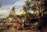 Peter Paul Rubens The Farm at Laken Germany oil painting artist